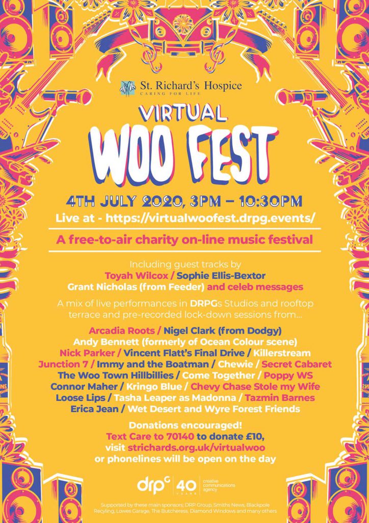 Woo Fest secures big name acts in new virtual format SLAP Mag